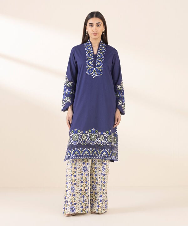 Sapphire 2 Piece Custom Stitched Suit - Blue - LB29282