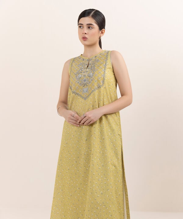 Sapphire 2 Piece Custom Stitched Suit - Mustard - LB30738