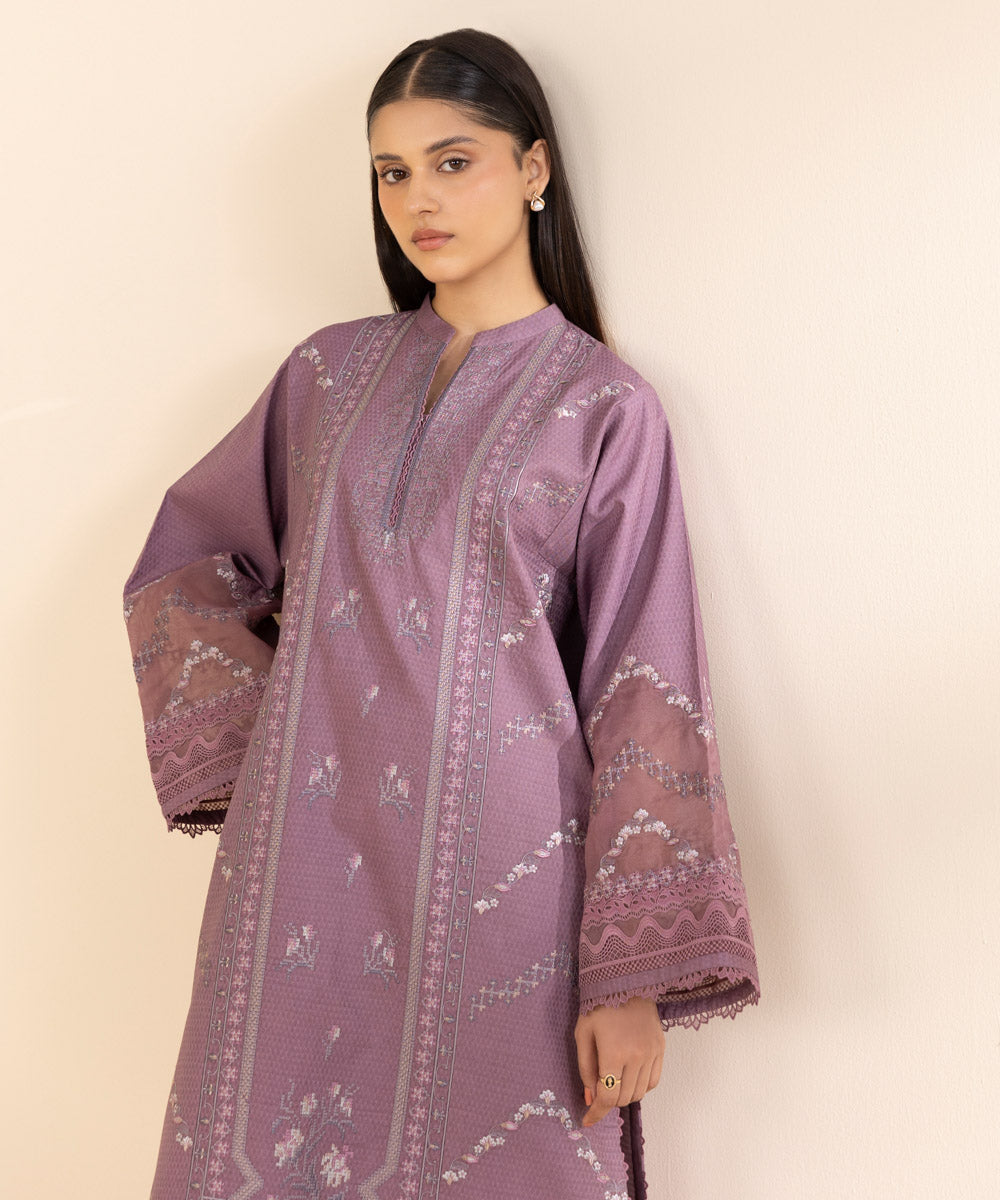 Libasco Sapphire 2 Piece Custom Stitched Suit - Purple - LB288545