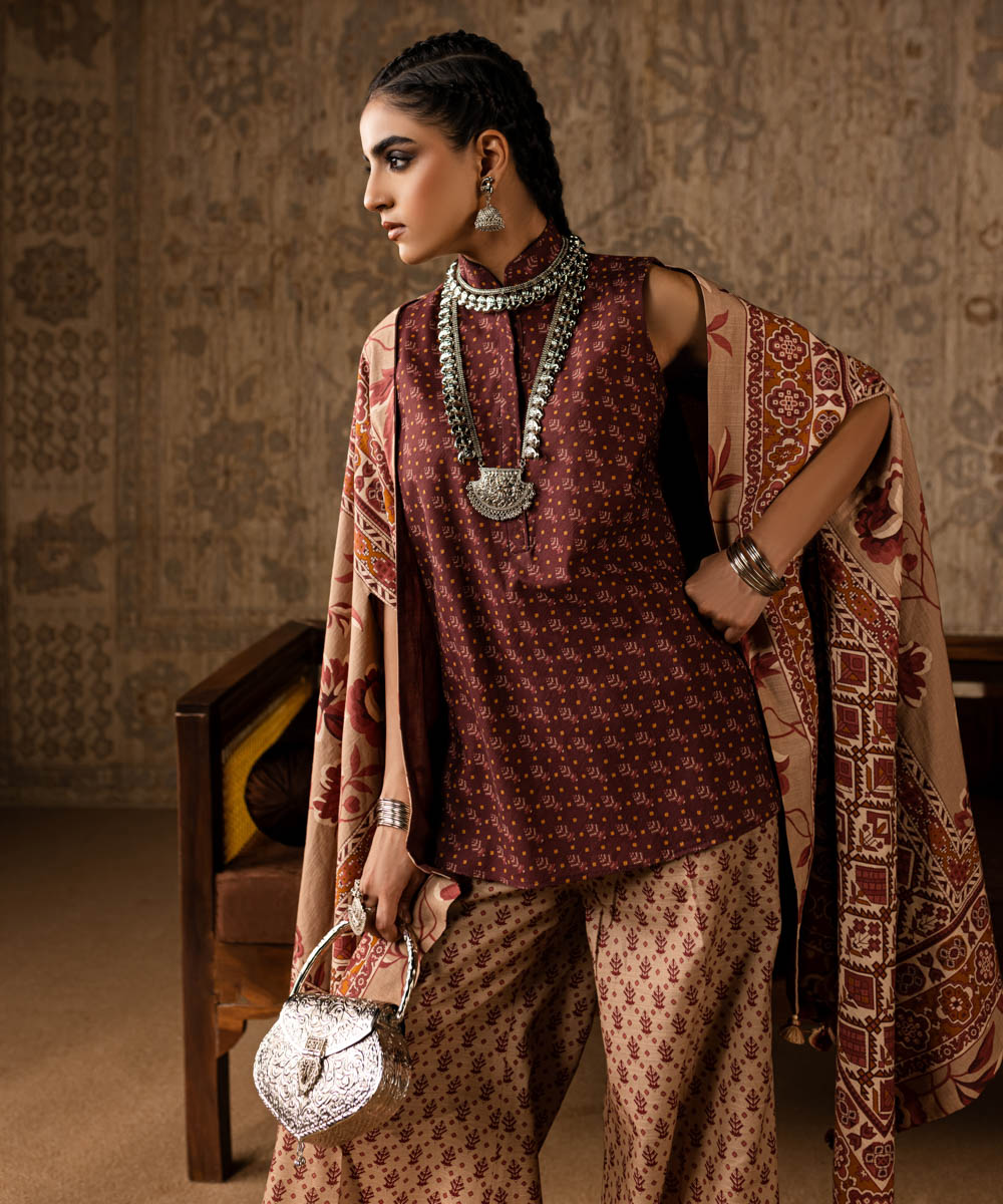 Sapphire 3 Piece Custom Stitched Suit - Beige - LB288560