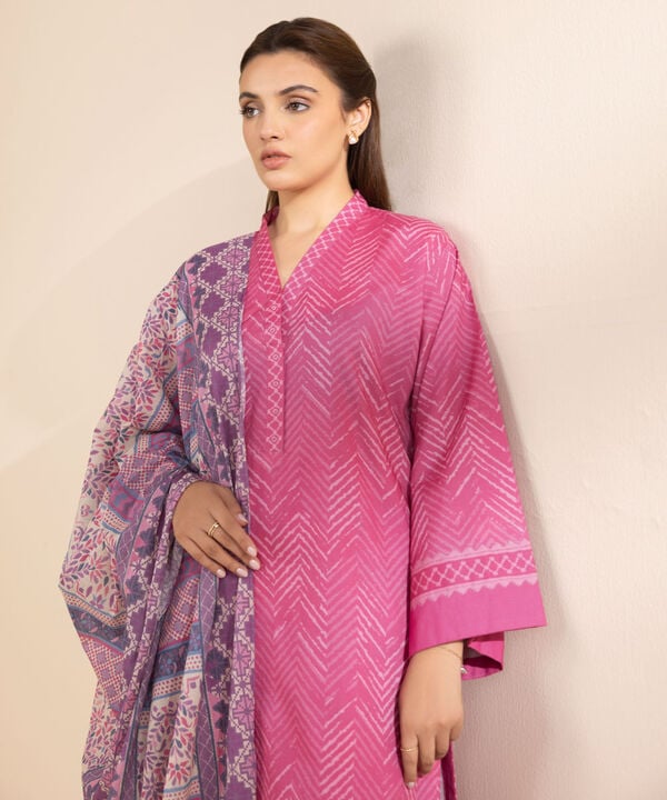 Sapphire 3 Piece Custom Stitched Suit - Pink - LB28996