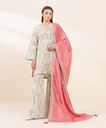 Libasco Sapphire 3 Piece Custom Stitched Suit - Pink - LB288706