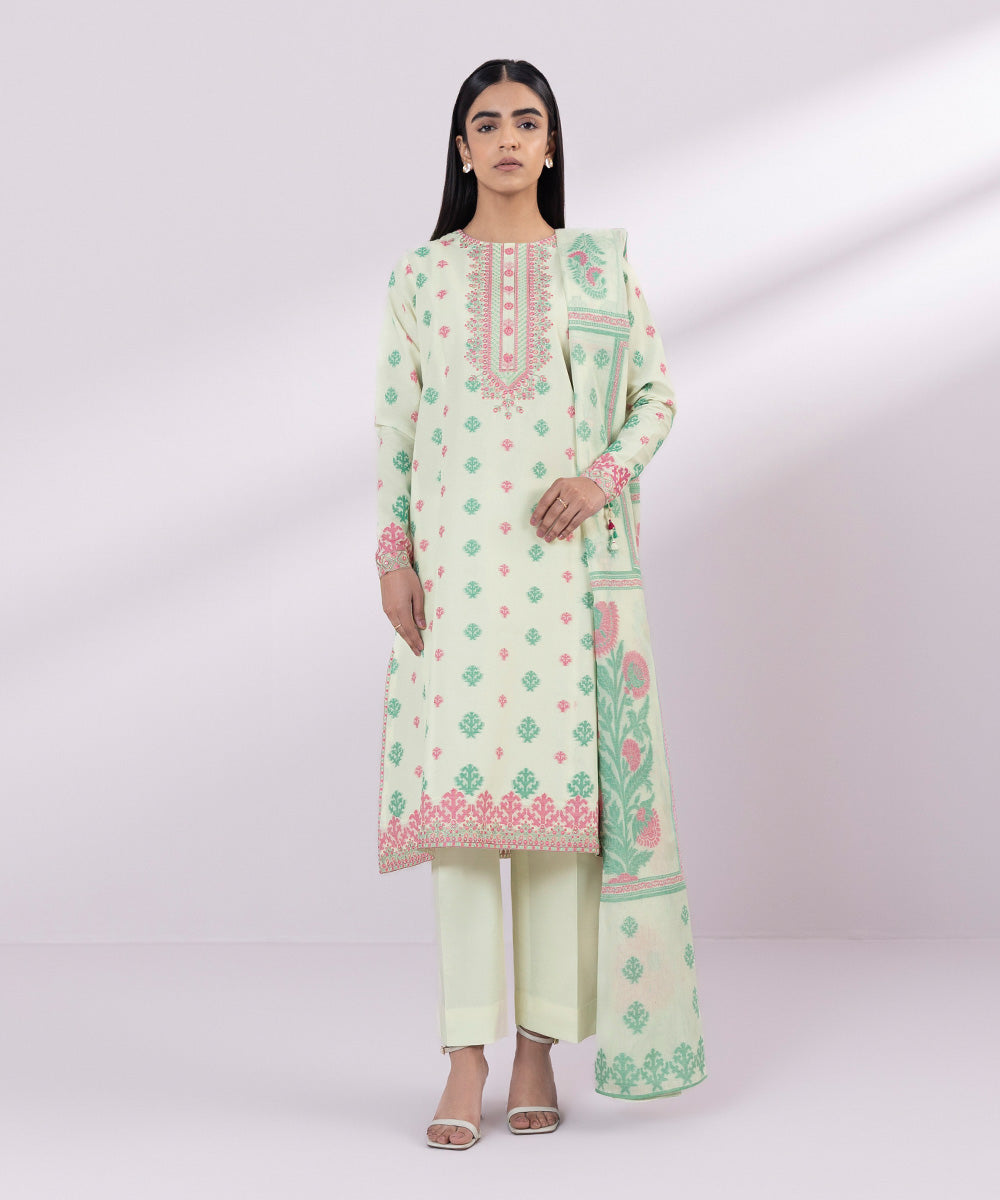 Sapphire 3 Piece Custom Stitched Suit - Beige - LB287219