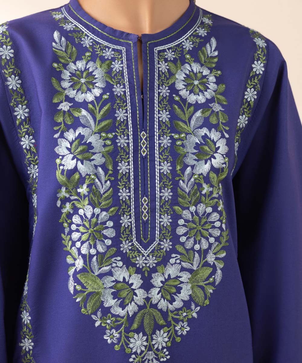 Sapphire 3 Piece Custom Stitched Suit - Blue - LB289232