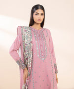 Libasco Sapphire 3 Piece Custom Stitched Suit - Pink - LB288710