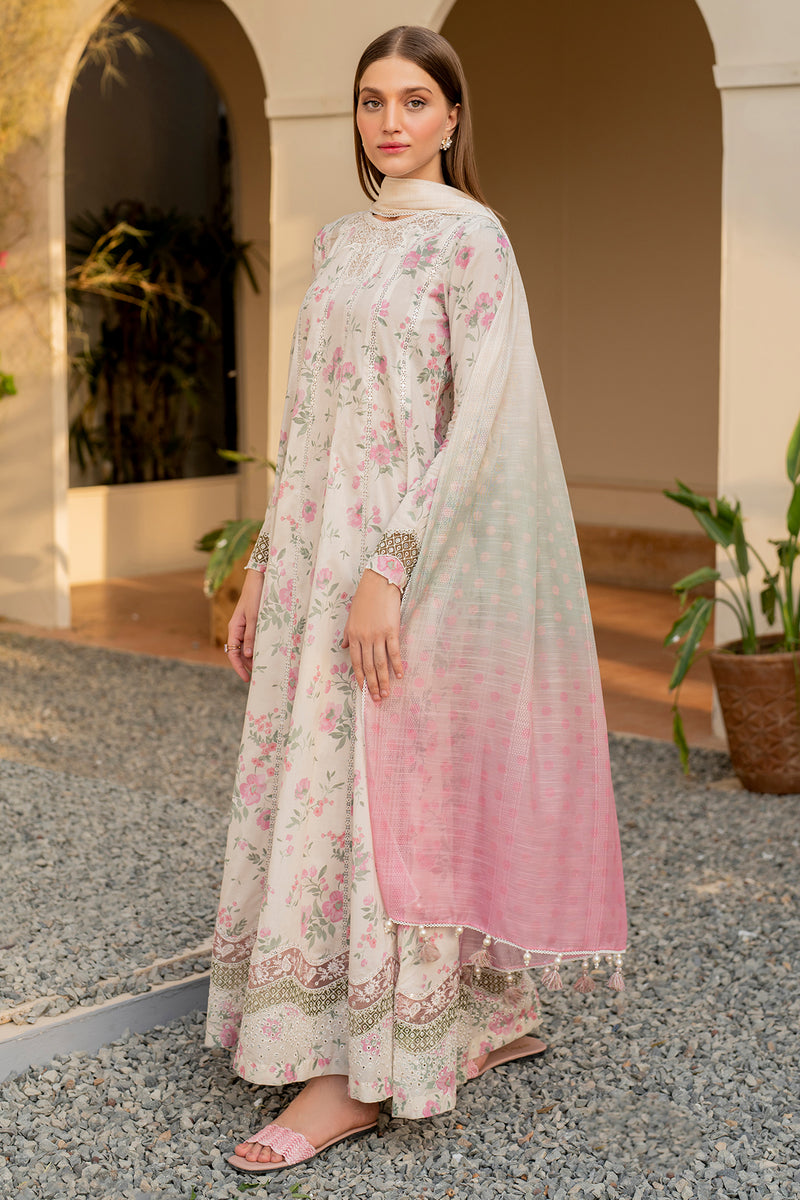 Jazmin 3 Piece Custom Stitched Suit - Pink - LB30647