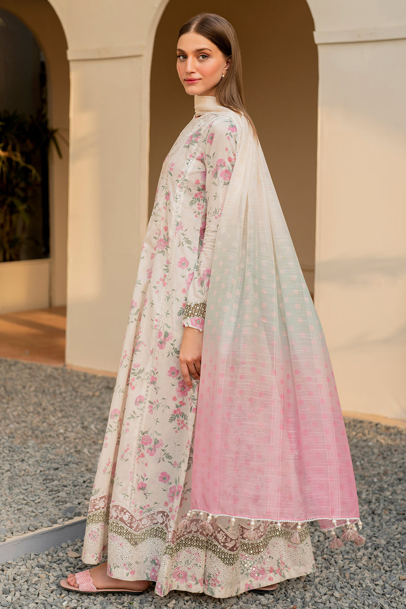 Jazmin 3 Piece Custom Stitched Suit - Pink - LB30647