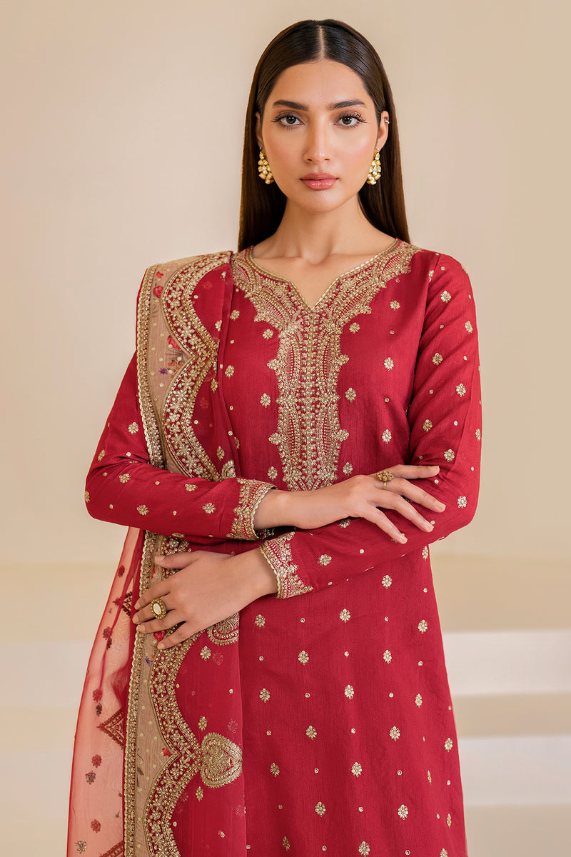 Jazmin 3 Piece Custom Stitched Suit - pink - LB287952