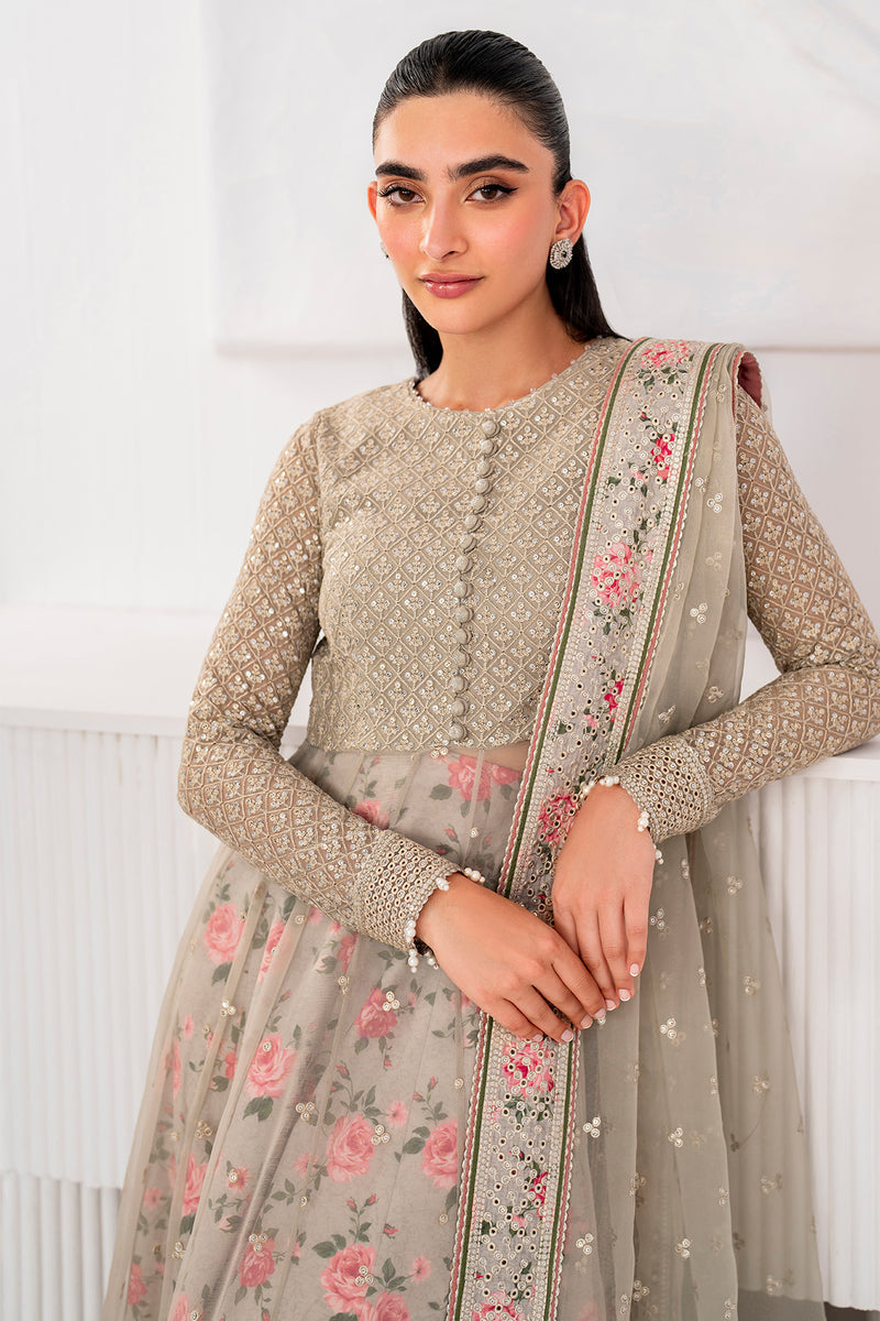 Jazmin 3 Piece Custom Stitched Suit - Beige - LB287863