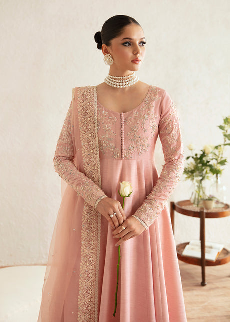 Kanwal Malik 3 Piece Pret Suit - Pink - LB287407