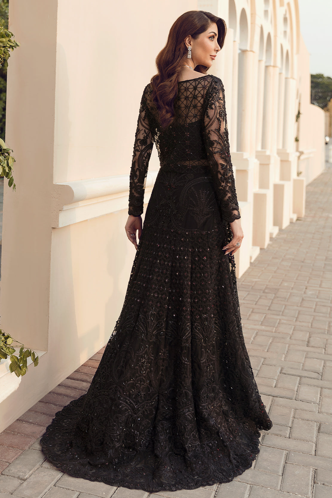 Reign 3 Piece Custom Stitched Suit - Black - LB22348