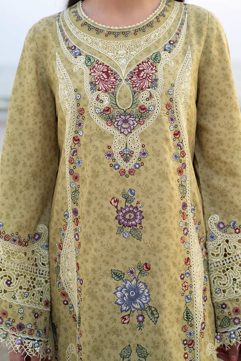 Jazmin 3 Piece Custom Stitched Suit - Beige - LB29554