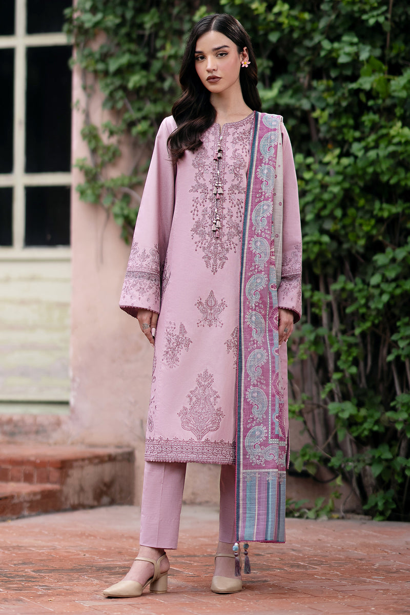 Jazmin 3 Piece Custom Stitched Suit - Pink - LB287938