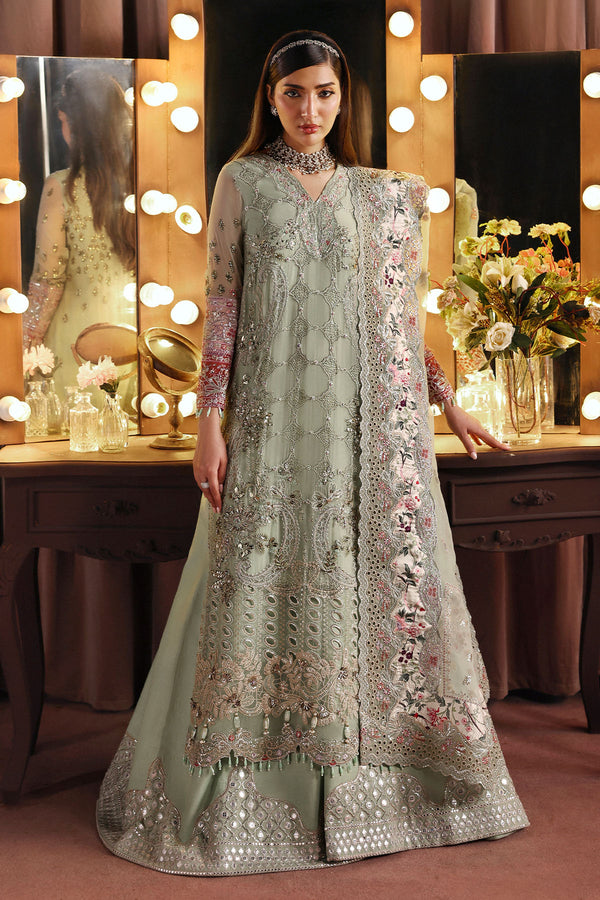 Nureh 3 Piece Custom Stitched Suit - Green - LB30953