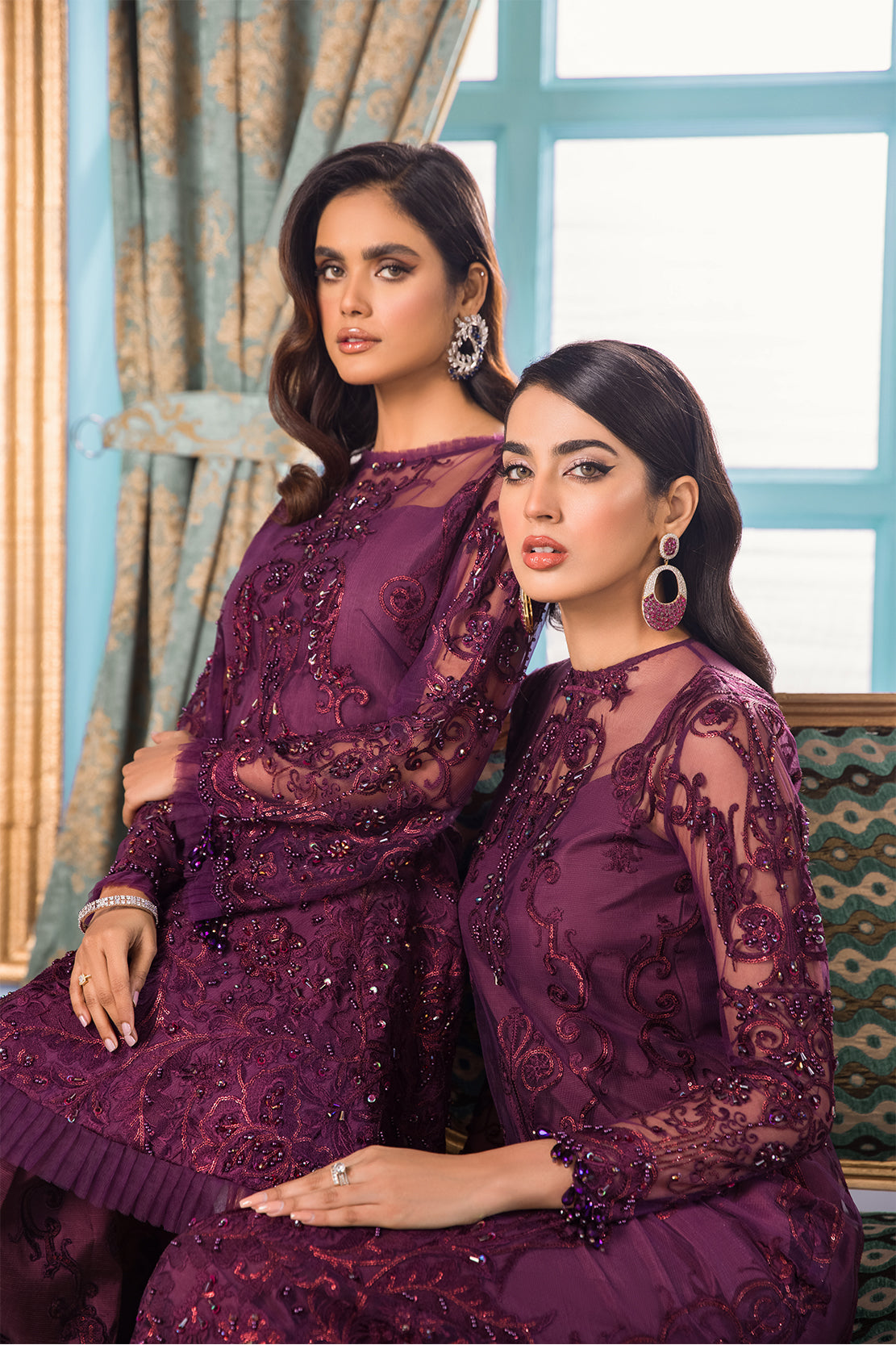 Reign 3 Piece Custom Stitched Suit - Purple - LB24626