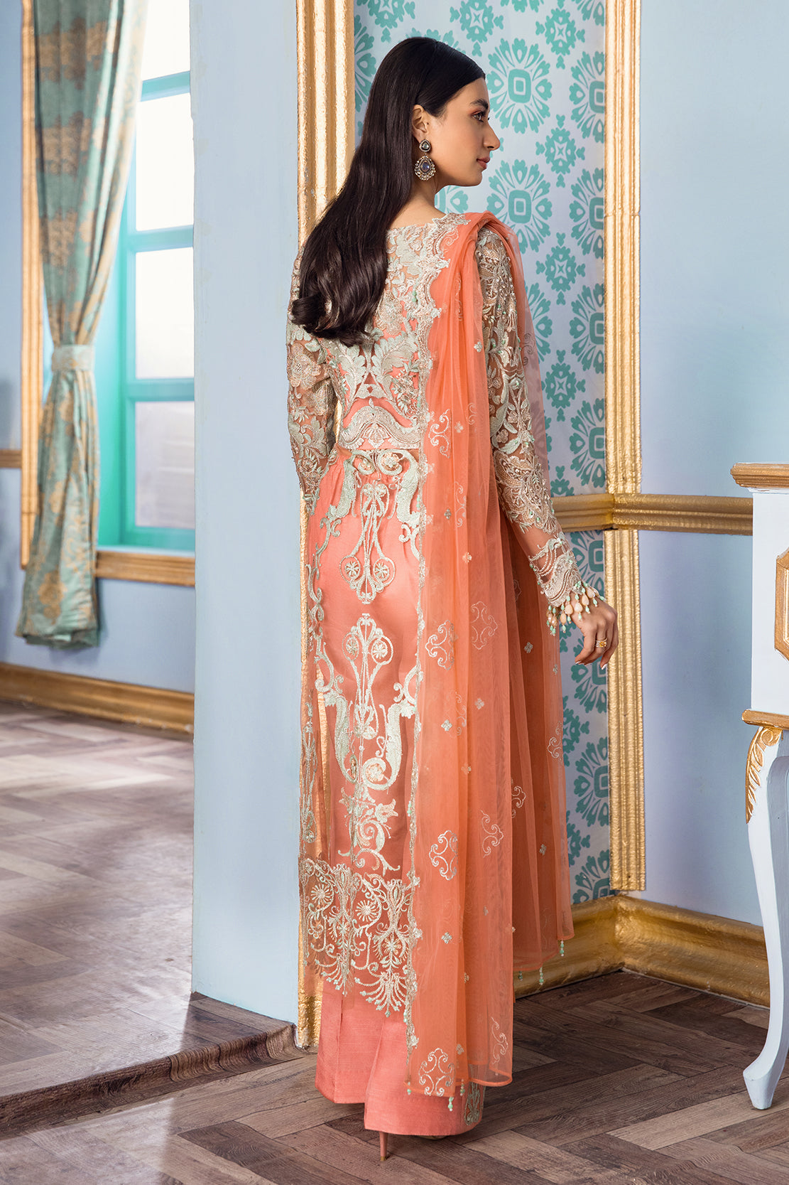 Reign 3 Piece Custom Stitched Suit - Pink - LB24624