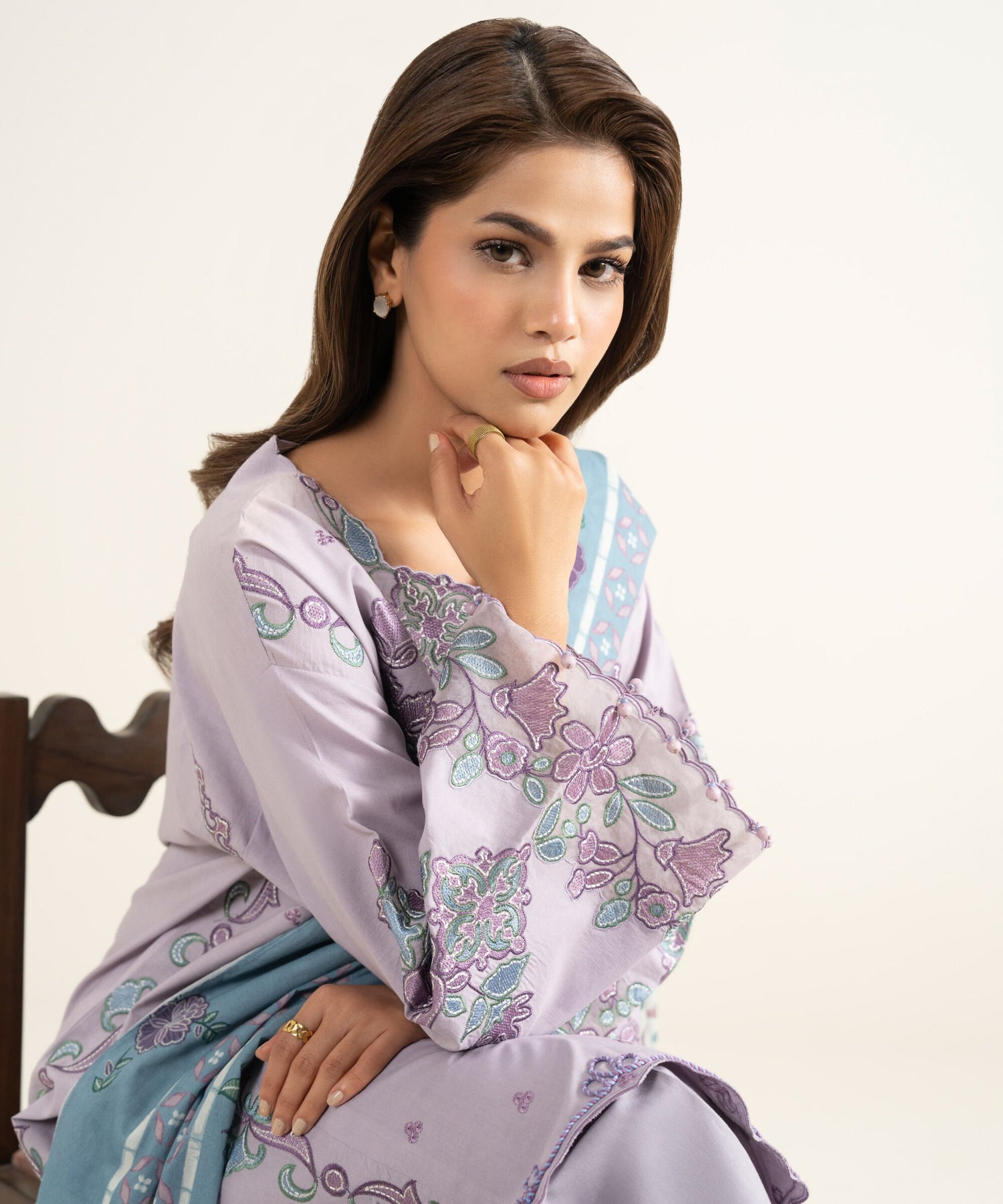 Sapphire 3 Piece Custom Stitched Suit - Purple - LB31283