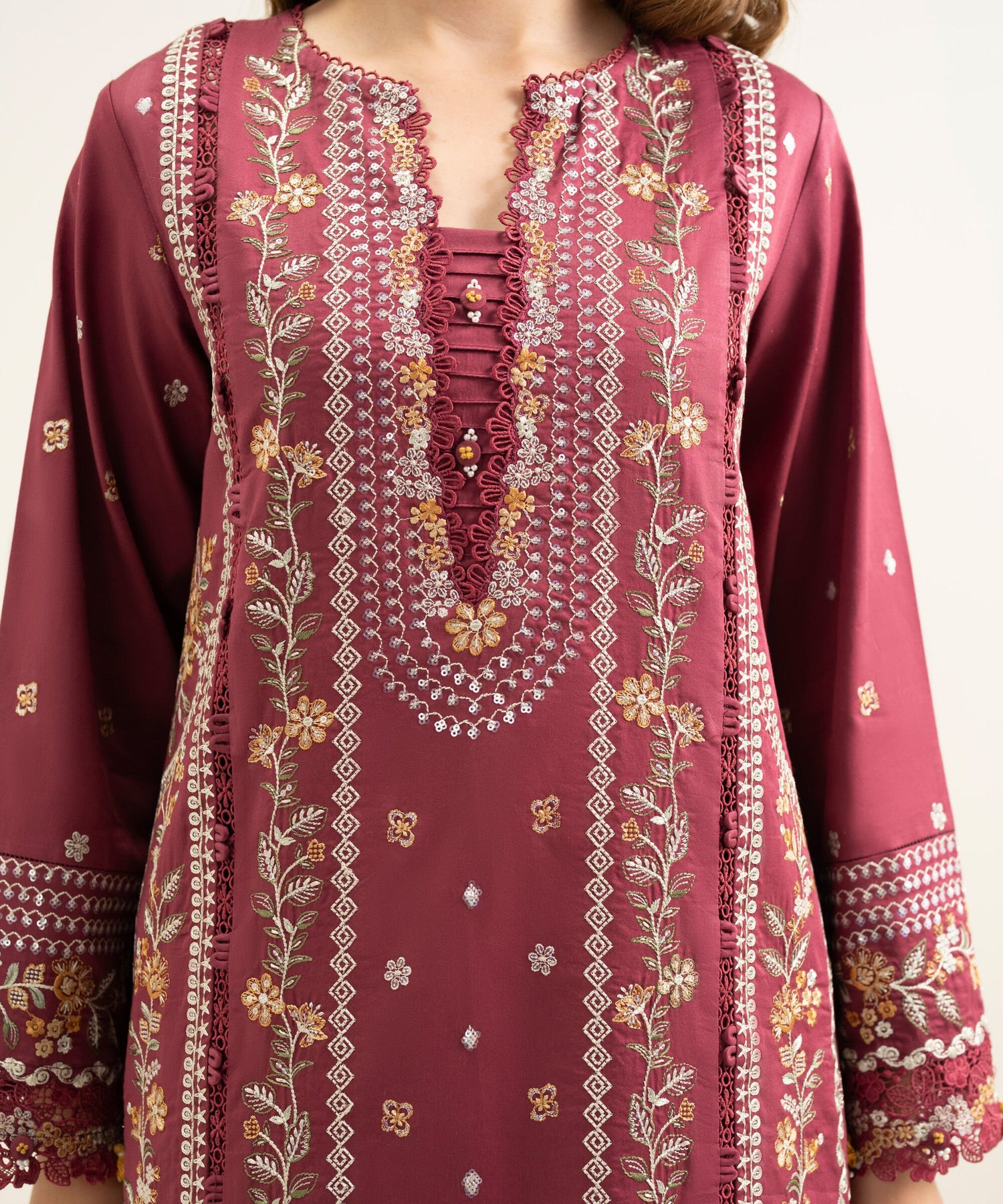 Sapphire 3 Piece Custom Stitched Suit - Maroon - LB31276