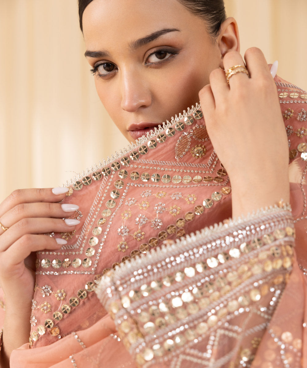 Sapphire 3 Piece Custom Stitched Suit - Pink - LB288102