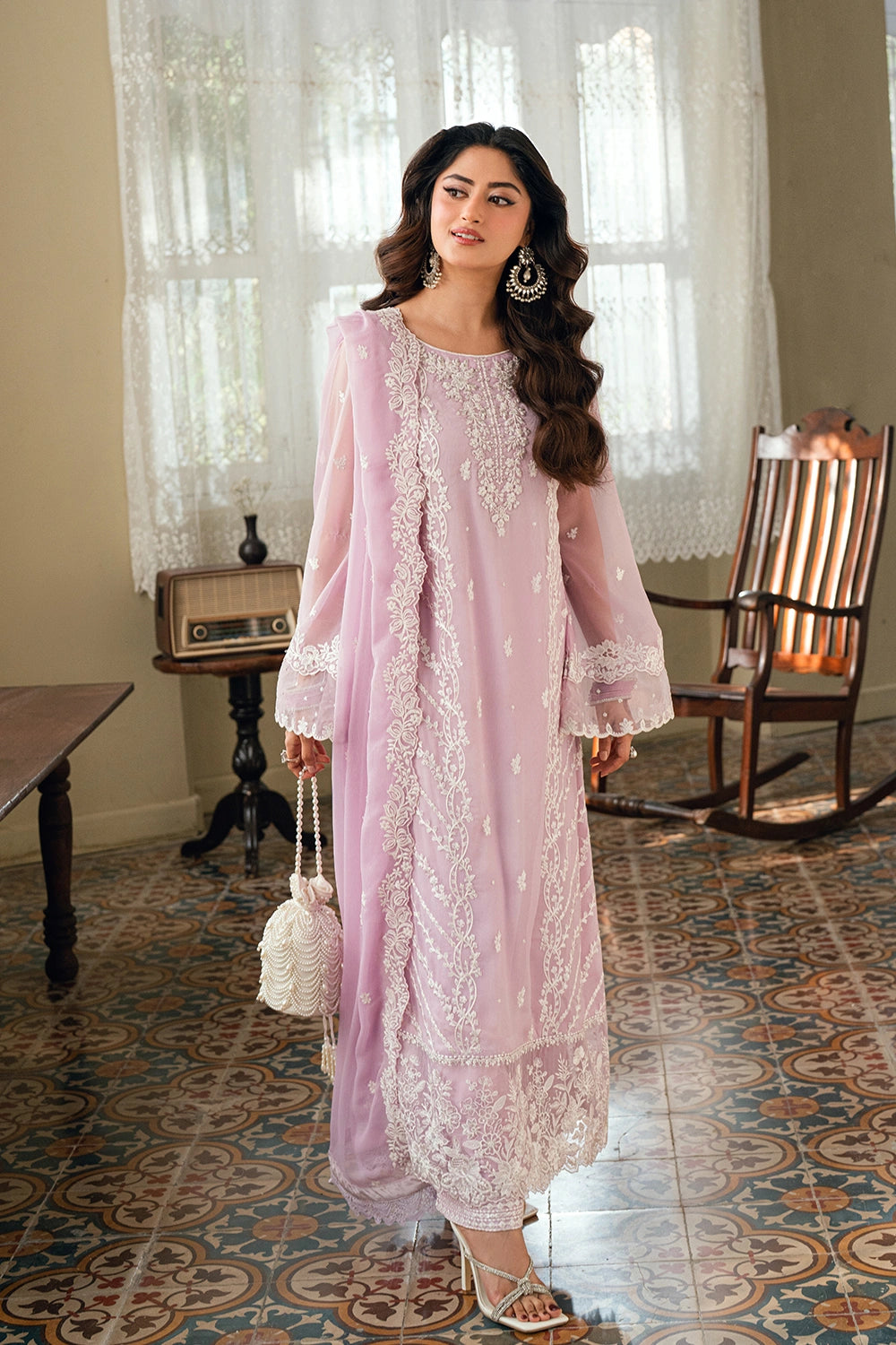 Azure 3 Piece Custom Stitched Suit - Lilac - LB31148