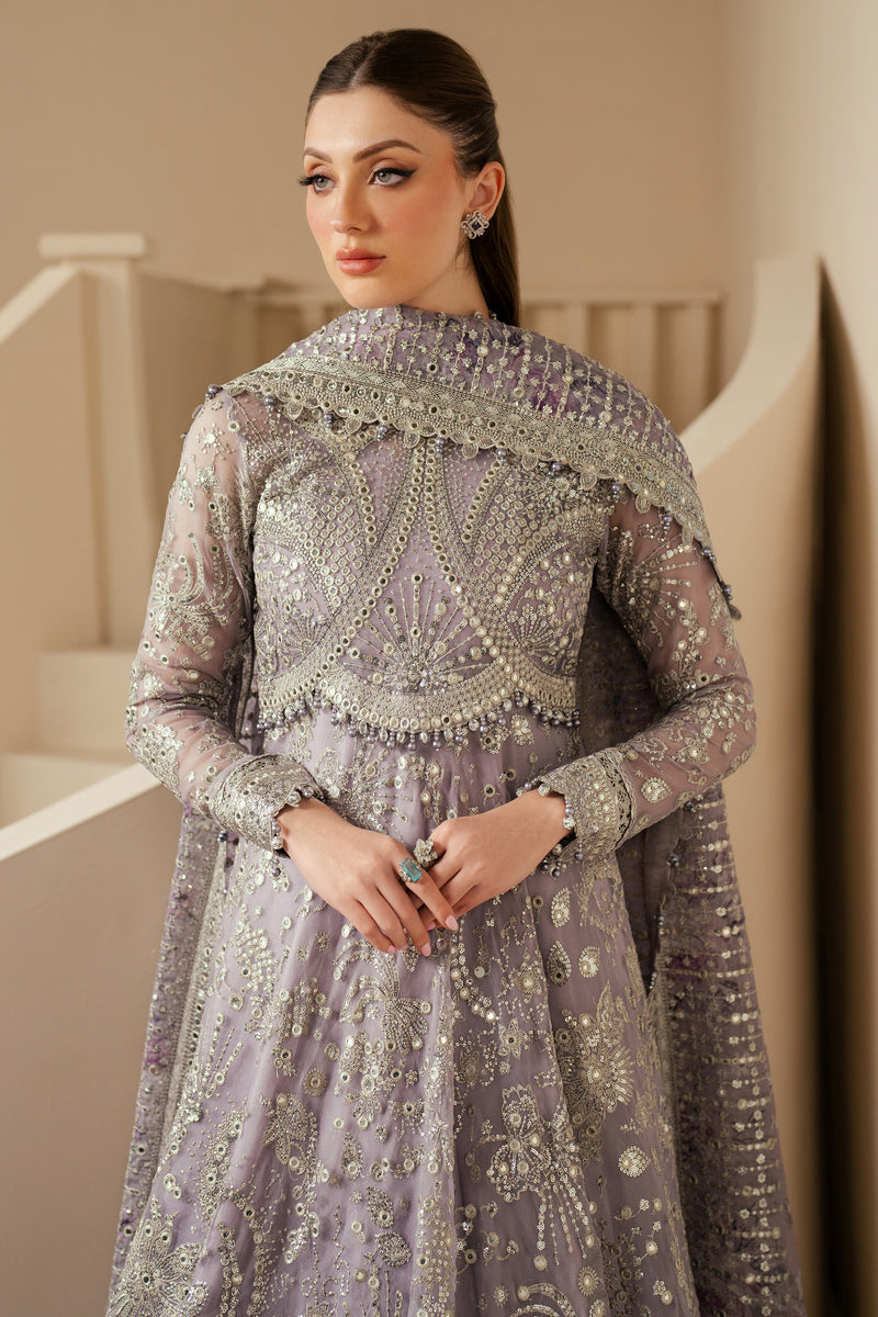 Jazmin 3 Piece Custom Stitched Suit - Purple - LB29025