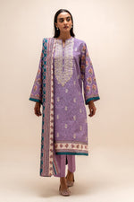 Libasco Beechtree 3 Piece Custom Stitched Suit - Purple - LB288317