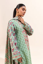 Libasco Beechtree 3 Piece Custom Stitched Suit - Green - LB288303