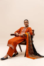 Libasco Beechtree 3 Piece Custom Stitched Suit - Orange - LB288309