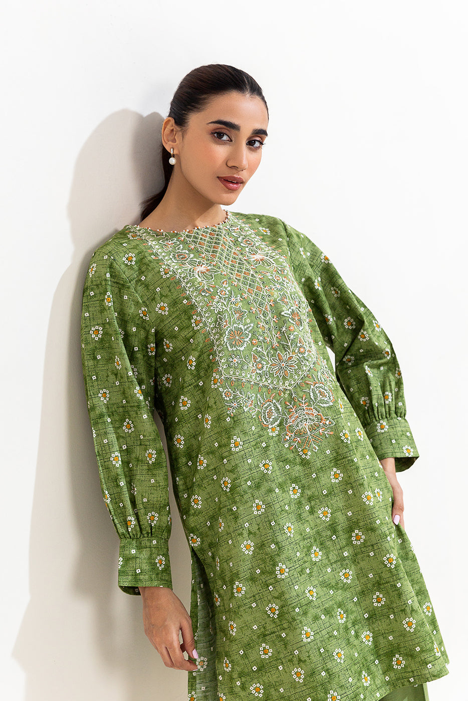 Beechtree 2 Piece Custom Stitched Suit - Green - LB289282