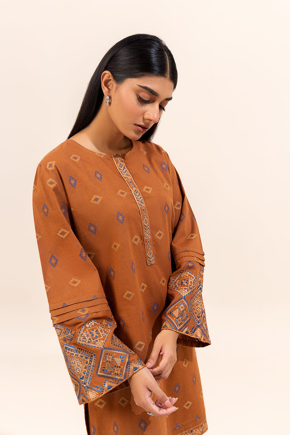 Libasco Beechtree 2 Piece Custom Stitched Suit - Brown - LB288283