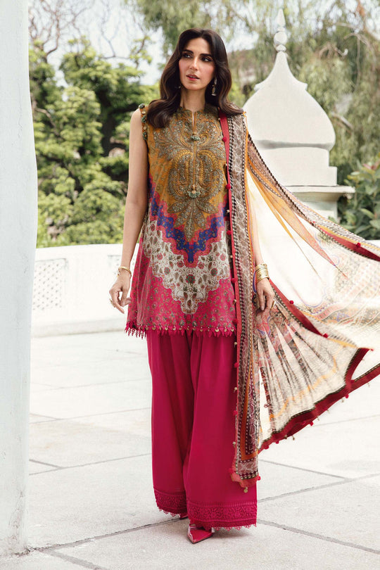 Maria.B 3 Piece Custom Stitched Suit - Black - LB31016