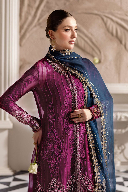 Maria.B 3 Piece Custom Stitched Suit - Pink - LB30924