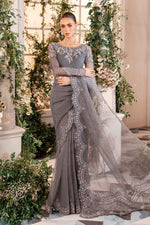 Libasco Maria.B 3 Piece Custom Stitched Suit - Gray - LB288394