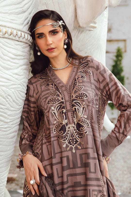 Maria.B 3 Piece Custom Stitched Suit - Yellow - LB31007