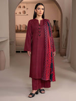 Libasco Limelight 3 Piece Custom Stitched Suit - Red - LB288389