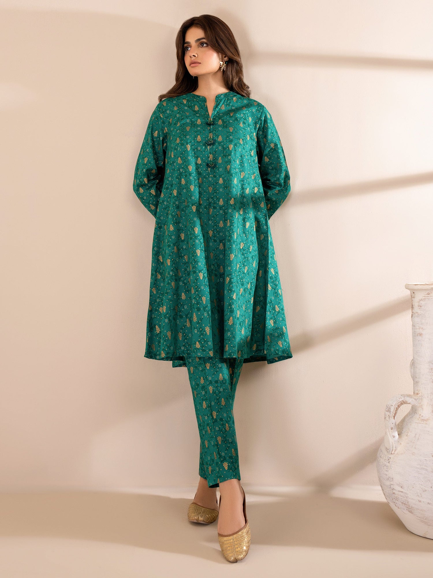 Limelight 2 Piece Custom Stitched Suit - Green - LB29145