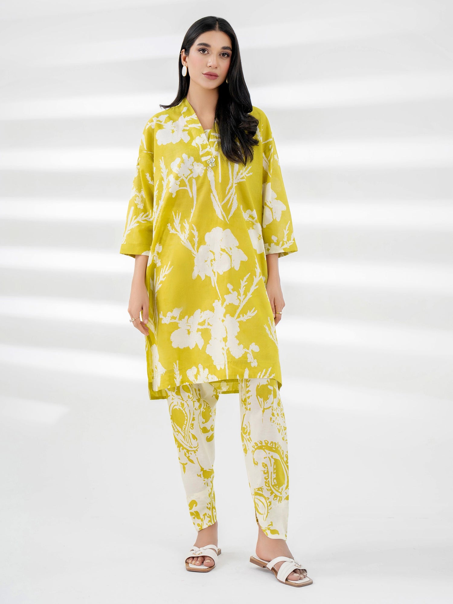 Limelight 2 Piece Custom Stitched Suit - Yellow - LB29138