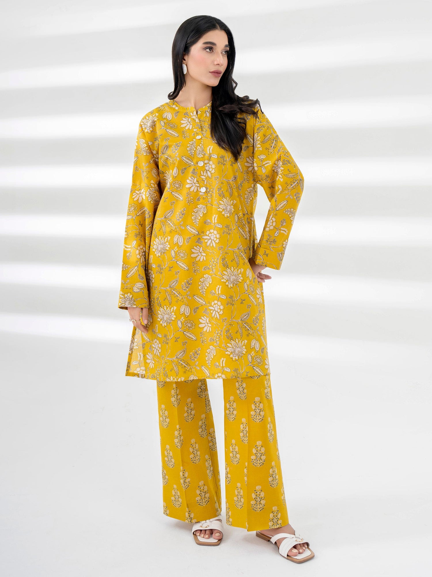 Limelight 2 Piece Custom Stitched Suit - Yellow - LB29134