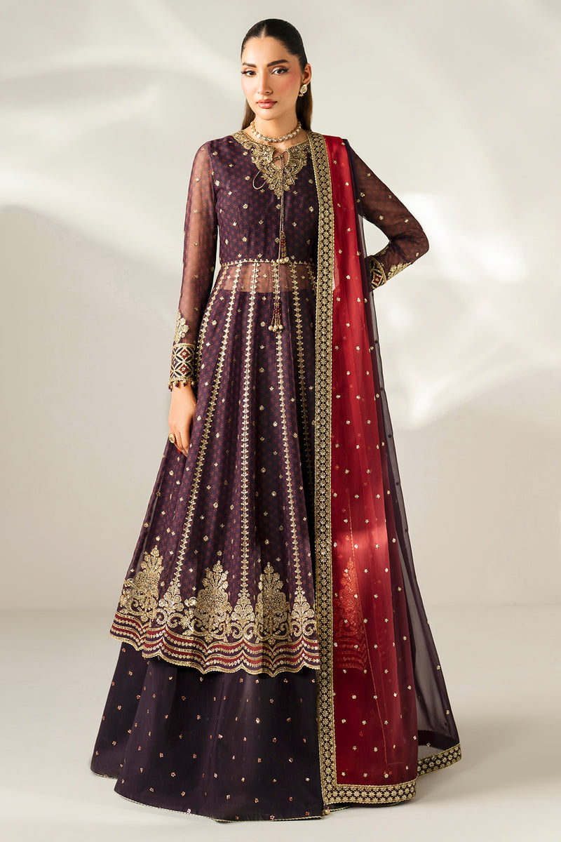 Jazmin 3 Piece Custom Stitched Suit - Red - LB30660