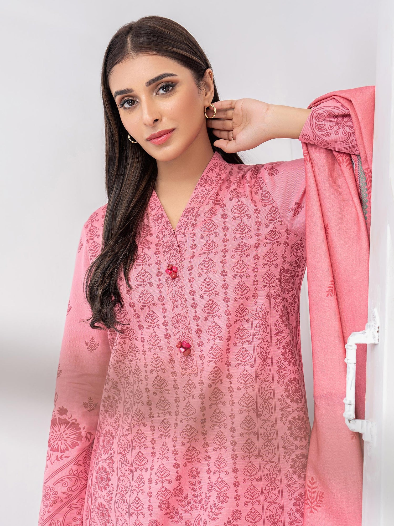 Limelight 3 Piece Custom Stitched Suit - Pink - LB288381