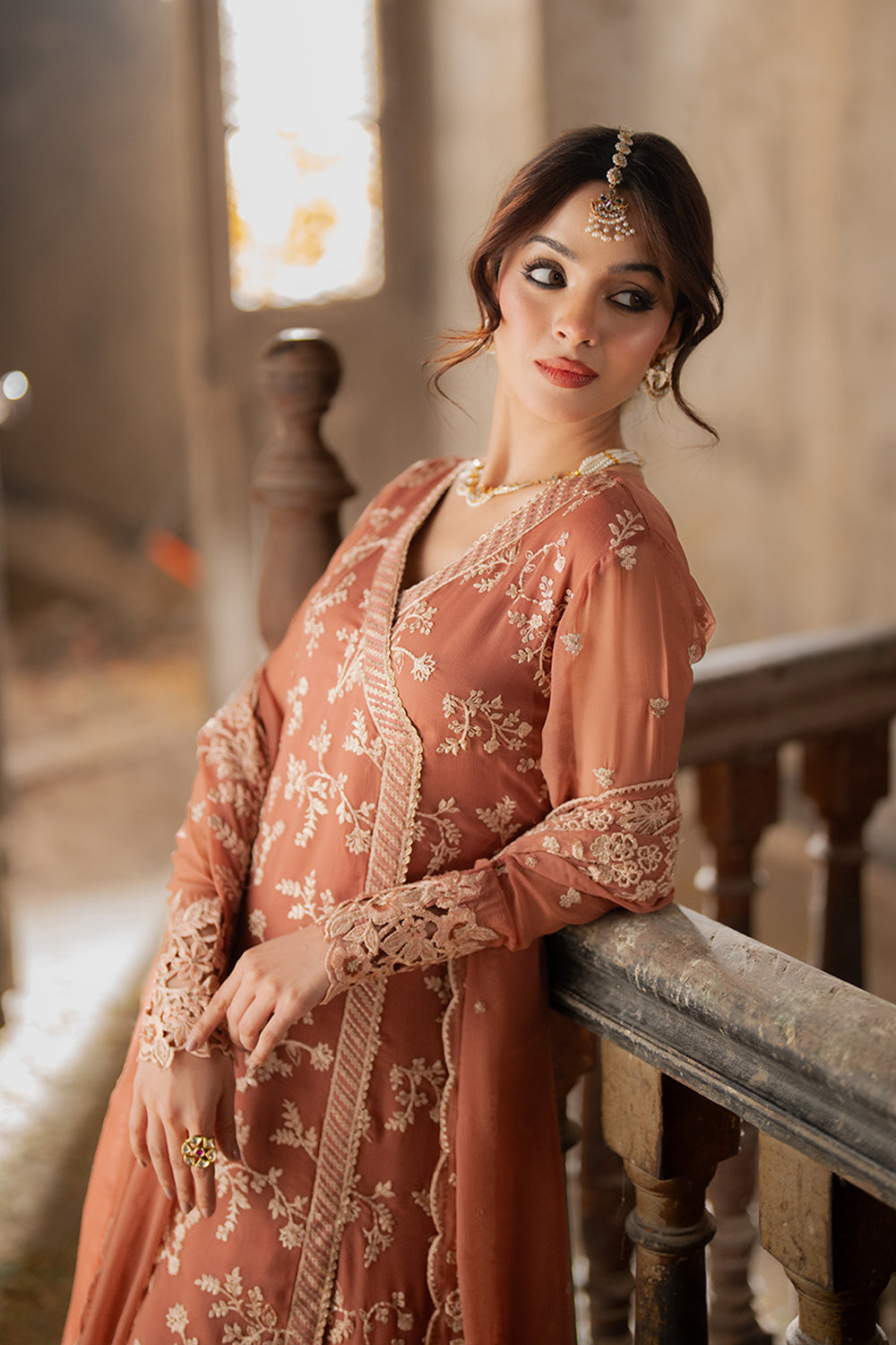 Azure 3 Piece Custom Stitched Suit - Pink - LB289328