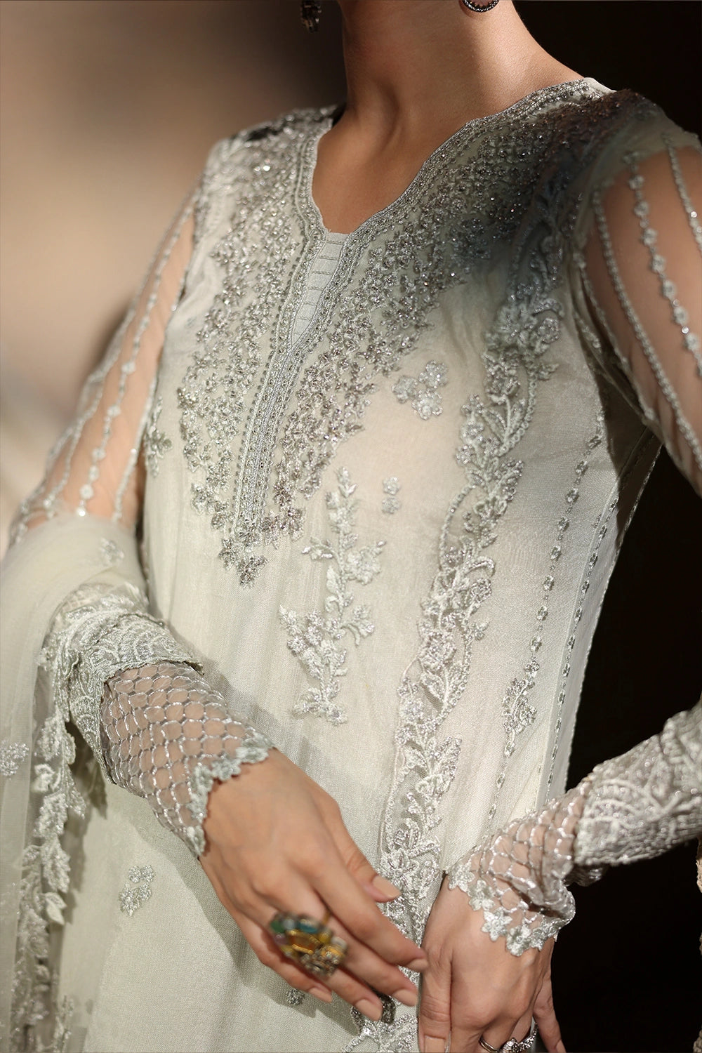 Azure 3 Piece Custom Stitched Suit - Green - LB31077