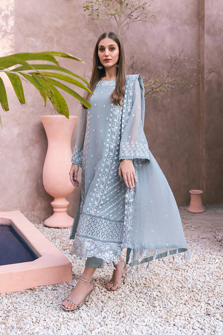 Azure 3 Piece Custom Stitched Suit - Green - LB285499