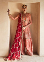 Libasco Hussain Rehar 3 Piece Custom Stitched Suit - Peach - LB288329