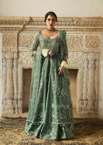 Libasco Hussain Rehar 3 Piece Custom Stitched Suit - Green - LB288328