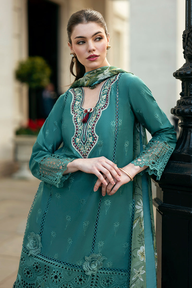 Mushq 3 Piece Custom Stitched Suit - Green - LB287396