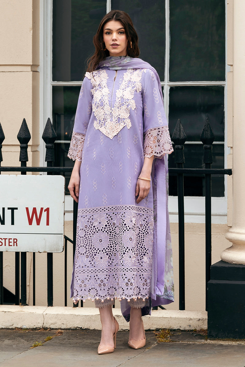 Mushq 3 Piece Custom Stitched Suit - Purple - LB287397