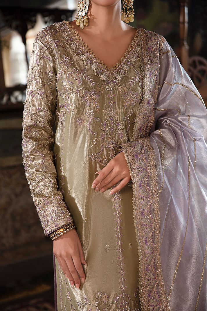 Mushq 3 Piece Pret Suit - Mint Green - LB30481