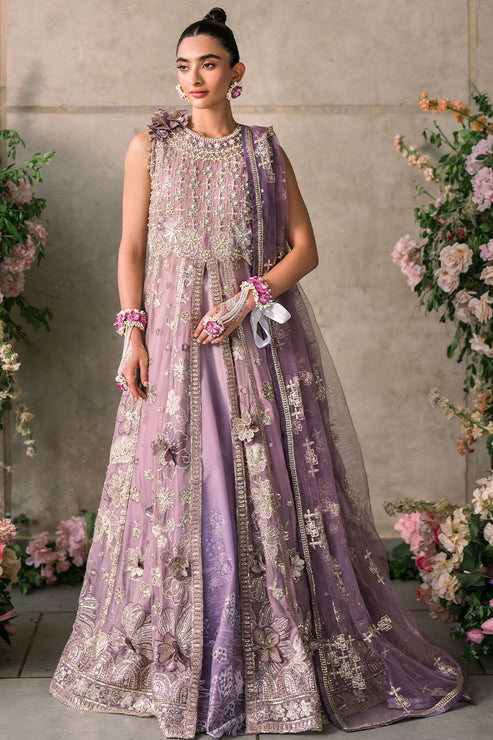 Mushq 3 Piece Custom Stitched Suit - Purple - LB287884