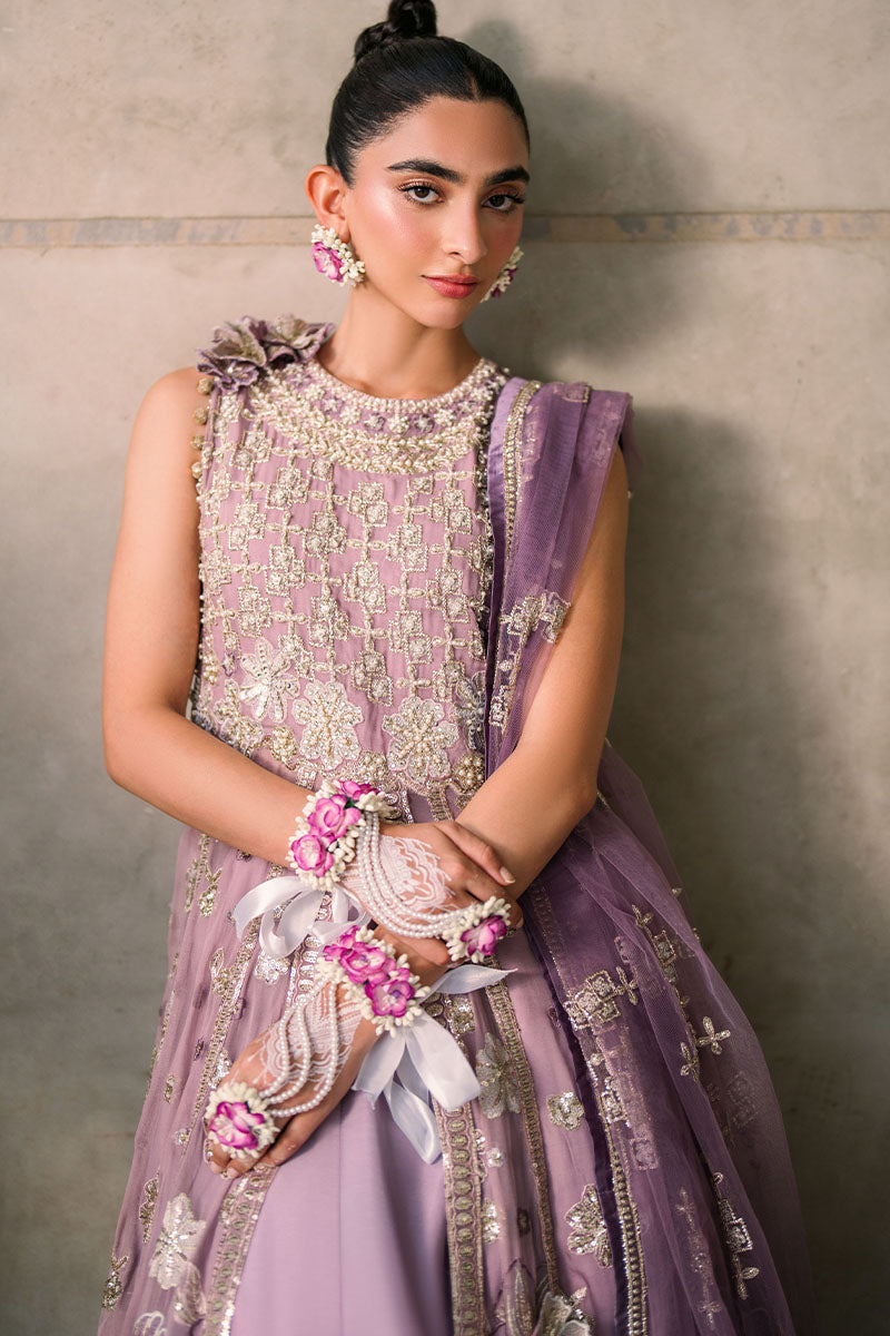 Mushq 3 Piece Custom Stitched Suit - Purple - LB287884